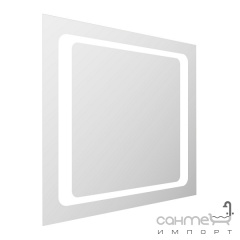 Зеркало квадратное со светодиодной подсветкой Volle 16-60-560 60х60 см Кропивницкий