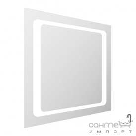 Зеркало квадратное со светодиодной подсветкой Volle 16-60-560 60х60 см