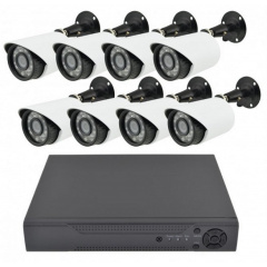 Комплект видеонаблюдения DVR на 8 камер CCTV DVR KIT 945 Володарск-Волынский