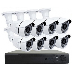 Набір відеонагляду AHD HD CCTV 8 камер 1,3MP без монітора