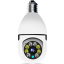 IP камера видеонаблюдения RIAS L1 E27 Wi-Fi PTZ 2MP панорамная White (3_00328) Ворожба