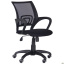 Крісло офісне AMF Веб з сітчастою спинкою чорне для будинку і оператору офіс Шепетівка