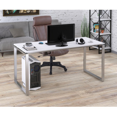 Письменный стол белый Loft-design Q-160х70 см Днепр