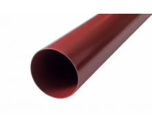 Труба водостічна Profil 75 мм 3 м червона