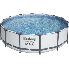 Каркасный бассейн Bestway 56462 (549х122 см) с картриджным фильтром, лестницей и защитным тентом Чортков