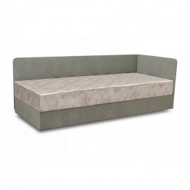 Кровать Вика Болеро с матрасом матрасная ткань 82х202x65 см