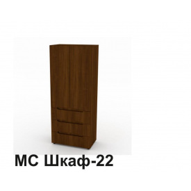 Шафа Компаніт МС 22 1950x800x464 мм горіх