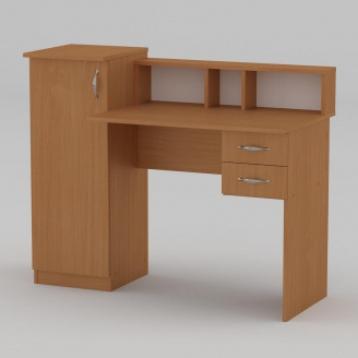 Письменный стол Компанит Пи-Пи-1 1175х550х736 мм бук
