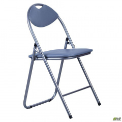 Складаний стілець AMF Джокер алюм сидіння ПВХ-сіре для пікніка розкладний Тячів