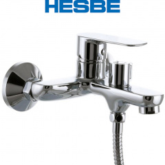 Змішувач для ванни короткий ніс HESBE ASIO EURO (Chr-009) Херсон
