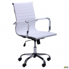 Офисное кресло AMF Slim-LB XH-632B белое Чернигов