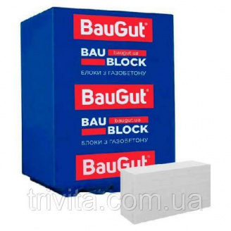 Газобетон BauGut (BauBlock) D500 300x200x600