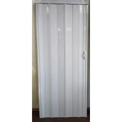 Міжкімнатні двері гармошка Vinci 82x203см білий ясен Черкаси