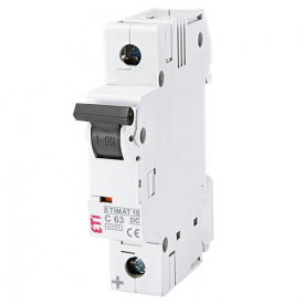 Автоматичний вимикач ETIMAT 10 1p C 63A DC ETI
