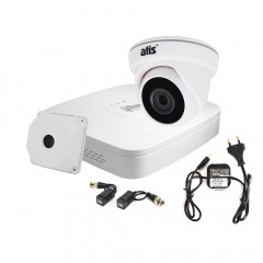 Комплект видеонаблюдения внутренний Dahua 2 Мп видеорегистратор DH-XVR4104C-I Фастов