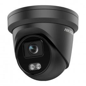 IP-видеокамера 4 Мп Hikvision DS-2CD2347G2-LU(C) (2.8 мм) Black ColorVu со встроенным микрофоном