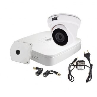 Комплект видеонаблюдения внутренний Dahua 2 Мп видеорегистратор DH-XVR4104C-I