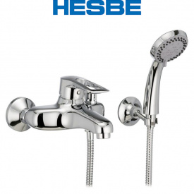 Смеситель для ванны короткий нос HESBE HANSBERG (Chr-009)