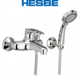 Змішувач для ванни короткий ніс HESBE OPUS (Chr-009)