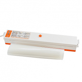 Побутовий вакуумний пакувальник Freshpack Pro 10 пакетів White-Orange (3_00738)