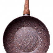 Сковородка-вок Fissman Magic Brown диаметр 24см с антипригарным покрытием DP36234