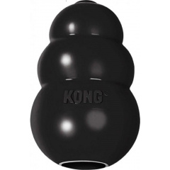 Игрушка для собак больших и гигантских пород KONG Extreme суперпрочная груша-кормушка XXL 15x9.5x6.5 см Черный (035585111421) Харьков