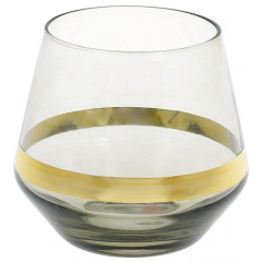 Набор 4 стакана Etoile 500мл, дымчатый серый Bona DP38936 Харків