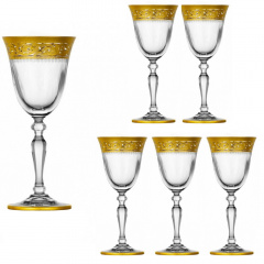 Набор бокалов для вина Lora Бесцветный H60-003 165ml Слов'янськ
