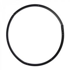 Шинопровод круглый Brille Металл HD-24 Черный 48-091 Цумань