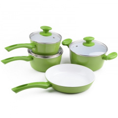 Набір кухонного посуду Lora Зелений H23-001 Дніпро
