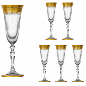 Набор бокалов для шампанского Lora Бесцветный H60-009 135ml