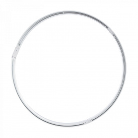 Шинопровод круглый Brille Металл HD-24 Белый 48-090