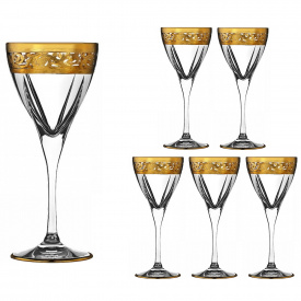 Набор бокалов для вина Lora Бесцветный H70-040 210ml