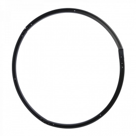 Шинопровод круглый Brille Металл HD-24 Черный 48-091