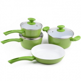 Набор кухонной посуды Lora Зеленый H23-001