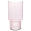 Ваза для цветов Светло-розовое стекло 25.5х14см Bona DP115503 Тернопіль