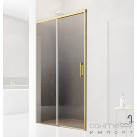 Дверь для душевой кабины Radaway Idea Gold KDJ 120L 387042-09-01L профиль золото, прозрачное стекло, левосторонняя