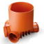 PipeLife Кінета збірна для ПП труб 400 мм 160-160-160-160 для колодязів дренажних (каналізація) Хмельницький