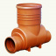 Кінета збірна для ПВХ труб 400 мм 200-200-200-200 для колодязів дренажних (каналізація) Суми