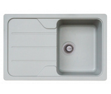 Мойка гранитная для кухни Platinum 7850 VERONA матовая Серый муссон