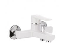 Змішувач для ванни PLAMIX Oscar-009 без шланга та лійки White (PM0025)