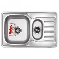 Мойка кухонная ZERIX Z7850A-08-180MD Armonia (micro decor) (ZS0577) Кропивницкий