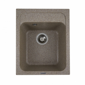 Мийка гранітна для кухні Platinum 4050 KORRADO матова