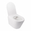 Унітаз Підвісний Qtap Swan Безободковий З Сидінням Slim Soft-Close Qt16335178W Львів