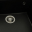 Мойка гранитная для кухни Platinum 5444 OASIS матовая Черный металлик Винница