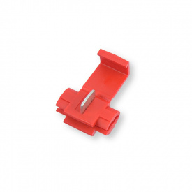 Соединитель гильотинный красный 0,4-0,7 мм2 Berner 100 шт