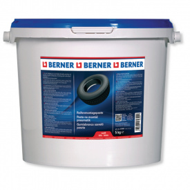 Монтажна паста для шин Berner 5 кг Біла