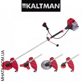 Бензокоса Kaltman KT4400 (3 ножа (40Т победит, 3Т,8Т), 1 катушка-леска) штанга 28 см