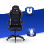 Комп'ютерне крісло Hell's Chair HC-1008 Blue (тканина) Суми