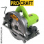 Пила дискова (циркулярна) ProCraft KR-2000/185 Рівне